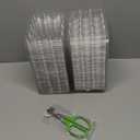 MIVIDE 150 Pack Quail Egg Cartons, 12 Grids Small Clear Plastic Egg Trays, Bulk Eggs Carton Holders