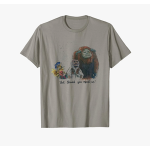 But Should You Need Us Funny T-Shirt, Size XXL, Gray