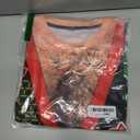 Mens Ugly Christmas Sweater Novelty 3D Graphic Long Sleeve Junior Xmas Sweatshirt Size S-3XL (L)