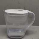 Brita Water Filter Pitcher for Tap and Drinking Water with 1 Standard Filter, Lasts 2 Months, 6-Cup Capacity, BPA Free, White
