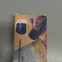 Mini Bag Sealer Rechargeable 2-in-1 Snack Sealer with Magnet Portable Bag Resealer USB Mini Sealer for chip Bag Plastic Bag Storage Freshness-White