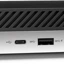 HP EliteDesk 800 G5 Mini Desktop Computer, Core i5-9500T 3.70 GHz, 16GB DDR4 RAM, 512GB SSD, Mouse & Keyboard, WiFi, Windows 11 Pro, Black 