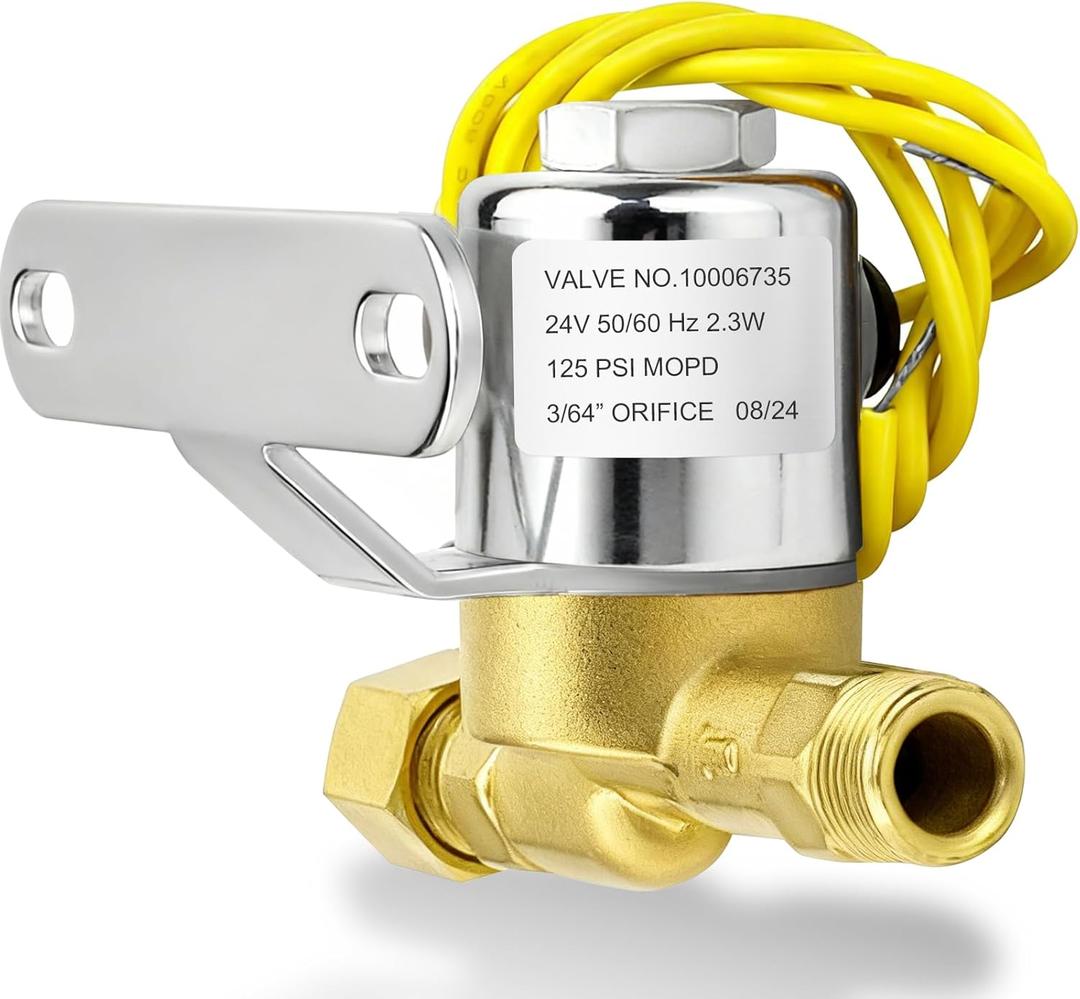 4040 Humidifier Water Solenoid Valve Fit for Aprilaire Whole House Humidifier 400 400M 500 500M 600 600M 558 550A 550 568 560A 560 700 700M 768 760A 760,24 Volts 60 Hz Brass Solenoid Valve by Cenipar