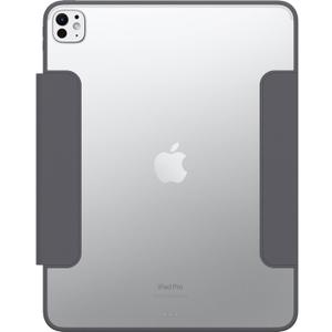 OtterBox Symmetry Series Folio Case for iPad Pro 13-inch (M4) (2024) - Thunderstorm (Black), Ultra-Sleek Design, Multiple Viewing Positions, Magnetic Sleep/Wake Cover (Grey)