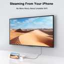 [Apple MFi Certified] Apple Lightning to HDMI Cable Adapter, 1080P Lightning to Digital AV Adapter Sync Screen Connector Compatible for iPhone 14 13 12 11 Pro Max XS XR X 8 to HD TV Projector Monitor