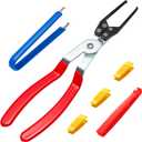 Aleric Relay Puller Pliers and Relay Fuse Remover Tools, 6 Pack, Automobile Fuse Puller Pliers, Car Fuse Puller, Fuse Removal Tool, Relay Pliers Puller, Vehicle Electrical Disconnect Plier
