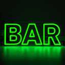 Led Neon Bar Signs for Home Wall Decor, Light up Bar Sign Decorations for Home Living Rooms, Suitable for Speakeasy Backyard Basement Garage Small Wedding Decor