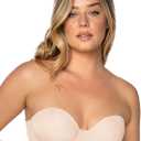 Smart & Sexy Women's Full Support Light Lined Strapless Bra, In the Buff, 32B
