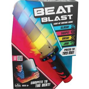 Goliath Beat Blast Game - Swing The Beat Stick on The Rhythm of The Music to Score Points - Lights and Sounds Game for Ages 8 and Up, 1 Player