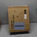 Keyboard Tray Under Desk Slide Out | MDF Board Platform with Iron Rail | Ergonomic Pull-Out Drawer with Clamp Mount | Space Saving Keyboard Shelf Attachment for Home Office Desk