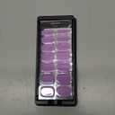 ohora Semi Cured Gel Nail Strips (N Cream Very Peri) - Purple, Solid, Works with UV/LED Lamps, Salon-Quality, Long Lasting, Easy to Apply & Remove - Includes 2 Prep Pads, Nail File & Wooden Stick