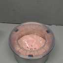 1Gallon Large Dog Water Bowl No Spill, [Anti Digging Lid & Rubber Bottom] Spill Proof Dog Bowl, Anti Splash Mess Dripless Slow Drinking Stainless Steel Water for Sloppy Messy Drinkers Car (Pink)