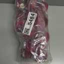 RoseCraft 30PCS Burgundy Velvet Christmas Ball Ornaments Set, 60MM/2.3Inch Shatterproof Flocked Ornament for Christmas Tree Hanging Holiday Valentine's Day Party Xmas Decorations.