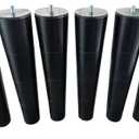 12 inch Tempurpedic Tapered Adjustable Base Legs Set of 6, M8 Threading.