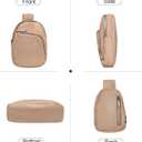 Crossbody Bags For Women,Travel Sling Bag, Fanny Packs Purses For Women Bag With Pu Leather.