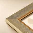 Textured Antique Gold 10x20 Picture Frame with Gold Inner Trim