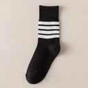 Black Socks 3pcs, 7"