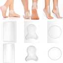 Mepase 6 Pcs Gel Ankle Pads Ankle Gel Discs Protector Brace Roller Skates Accessories for Men Women Boots Figure Ice Skating Hockey Inline Hiking Riding Ski Protection