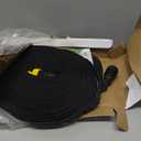 Flat Soaker Hose 100FT, Garden Hose with Heavy Duty Double Layer Design, Drip Irrigation Hose Saves 80% Water, Leak Proof Sprinkler Hose for Garden, Lawn, Vegetable plot