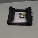 Mini PC VESA Mount Compatible with HP Desktop Mini, HP ProDesk Mini, HP EliteDesk Mini, Wall VESA and Under Desk Mount for HP Pro Mini 260 400,HP ProDesk 400 405 600,HP EliteDesk 705 800 805 and More