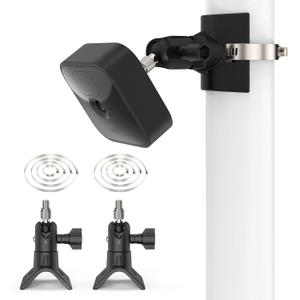 HOLACA 2 Pack Blink Camera Pole Mount Blink Outdoor Mount Compatible with Blink 2k+(2025 Model) Blink Outdoor 4/3 Blink XT2/XT1 Mini2/Mini, Applicable Pipe Diameter Size 1.18-7.87 inch (30mm-200mm)