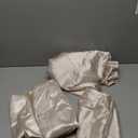 BEDELITE King Size Sheets Set, Luxury Soft Beige Satin Sheets for Hair and Skin, Similar to Silk Bed Sheets Set 4 Pieces with 1 Deep Pocket Fitted Sheet, 1 Flat Sheet, and 2 Pillowcases