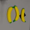 3PCS Bannana Squishy Stress Toy Fake Stretchy Banana Foam Squishies Squishy Fidget Toys Stress Relief Anti Stress Stretchy Bannana Toys