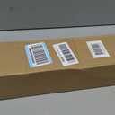 LazBlinds No Drill Cordless Bamboo Roman Shades, 23" W × 48" H, Brown