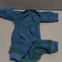 Sticky Hair Cat Clothes, Four-Leg Long Sleeve Cat Pajamas, Prevent Fur Shedding Kitten Onesie Shirts, Surgery Recovery Suit for Male Female, Wound Protection & Preventing Licking (Small, Blue)