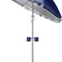 Wondershade Ultimate Portable Sun Shade Umbrella Lightweight Adjustable Outdoor Patio & Beach Umbrella with Tripod Base (Navy)