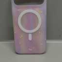 LONLI Hue for iPhone 17 Pro Max Case - Luminous Dreamy Night Shockproof Magnetic Cute Phone Cover - [Compatible with Magsafe] - Cute, Unique and Aesthetic for Women and Girls