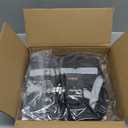 ZELUS Weighted Vest for Men and Women | 4-10lb/11-20lb/20-32lb Vest with 6 Ironsand Weights for Home Workouts | Adjustable Body Weight Vest Exercise Set for Cardio and Strength Training (Black)