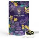 Jasmali Butterfly Pea Flower Tea -1.8 oz Loose Leaf, Herbal, Caffeine Free, Vacuum Sealed, Dried Butterfly Pea Flowers, Gluten Free, Vegan, Sourced from Thailand, Fresh & Aromatic