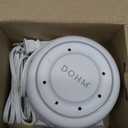 Yogasleep Dohm (White/Gray) The Original White Noise Machine, Relaxing Natural Sound from a Real Fan, Sleep Aid & Noise Cancelling for Adults & Baby, Office Privacy & Meditation, Baby Registry