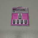 McGard 24157 Chrome Wheel Lock Set, Cone Seat, M12x1.5 Thread, 13/16 Key Hex