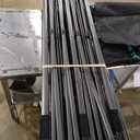 COBIZI 10x20 Pop up Canopy Tent 10x20 Canopy with 6 Sidewalls Waterproof Heavy Duty Commercial Canopy Tent for Parties Outdoor Tent Garden Gazebo Tent, Carry Bag with Wheel(10x20ft, Black)