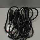 BindMaster 10 Feet Extension Cord/Wire, 3 Prong Grounded, 3 outlets, Heavy Duty, Black (2 Pack)