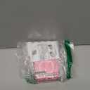 Inkless Mini Thermal Pocket Printer, Wireless Mini Sticker Printer with 10 Rolls Thermal Paper for iOS&Android, Portable Mini Photo Printer for Notes Journal Memo Photo Study, Pink