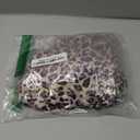 Sexy Backless Cheeky High Cut Leg Thong V Neck One Piece Swimsuit (Medium, Leopard)