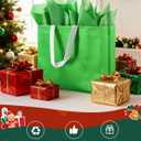 Lzerking Gift Bags with Handles 30 Pack 13x5x11in Includes Tissue Paper Colorful Reusable Gift Bags for Parties, Birthdays, Weddings, Holidays