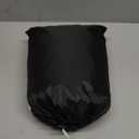 XYZCTEM Motorcycle Cover,All Season Black&Orange Waterproof Outdoor Sun Motorcycle Cover,Fits up to 108" Motors