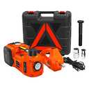 E-HEELP Electric Car Jack Kit 5Ton 12V Hydraulic Car Jack Lift (Lifting Range: 6.1~20.86 inch) with Electric Impact Wrench for SUV MPV Sedan Truck Change Tires Garage Repair