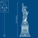 LEGO Architecture Statue of Liberty 21042 Model Building Set - Collectible New York City Souvenir, Creative Home Dcor or Office Centerpiece, Great Gift Idea for Adults and Teens