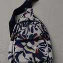 Hiflyer Sling Bags Crossbody Bags for Women Trendy, Fanny Packs for Women Cross Body, Sling Bag Crossbody Purse (Blue flower)