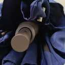 JEAREY 9FT Outdoor Patio Umbrella, Market Umbrella, Dark Blue