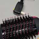 Hair Dryer Brush, 4 in 1 One Step Hair Dryer and Styler Volumizer, Professional Hot Air Brush with Negative Ion Anti-frizz Blowout for Drying, Straightening, Salon, Black Pink