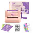 Die Cut Machine,Manual Embossing Machine for Cardmaking,Scrapbooking with Gift Box,6in Openning