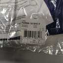 adidas Women's Parma 16 Shorts (Large, Dark Blue/White)