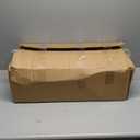 Joyfair Outdoor Camping Chair for Adult, Large Portable Folding Moon Chairs with Carry Bag for Patio Beach, Fishing, Lawn and More Outdoor Sports, 600D Oxford Fabric & Heavy Duty Steel (2, Black)