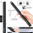 FUKKUDA Electric Arc Candle Lighter with Safety Switch - USB Rechargeable, Windproof & Flameless for Romantic Evenings, Valentine's Day Gift & Stocking Stuffer (Obsidian Black)